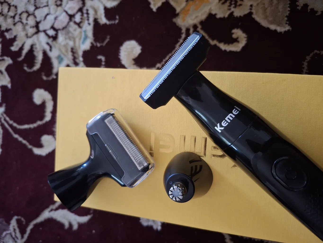 ماشین اصلاح موی بدن و صورت کیمی مدل KM-114