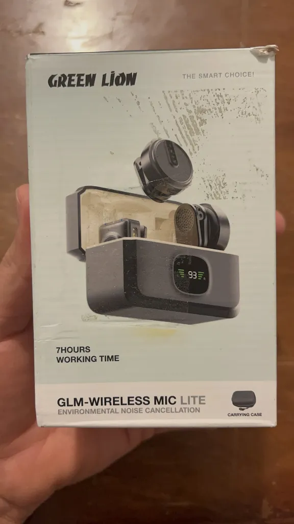 میکروفن یقه ای گرین لاین مدل glm lite