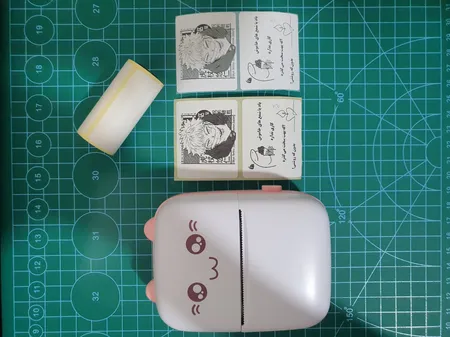 برچسب پرینتر لیبل زن مدل حرارتی 40x50 بسته 750 عددی