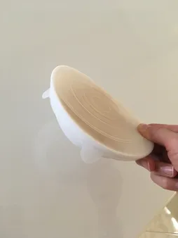 درپوش ظرف سگالش مدل شفاف کد d132 بسته شش عددی