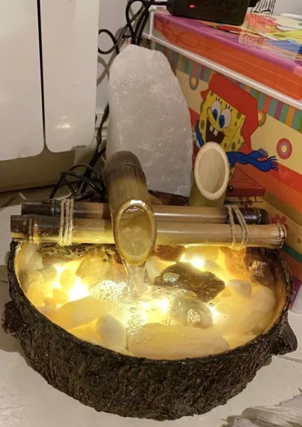 آب نما مدل آرامش طرح چوب