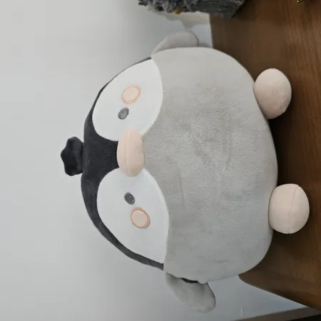 عروسک طرح پنگوئن بالشتی مدل تپل ارتفاع 40 سانتی‌متر