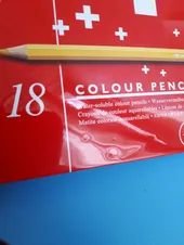 تجریه خرید مداد آبرنگی 18 رنگ کارن داش مدل Swiss Color