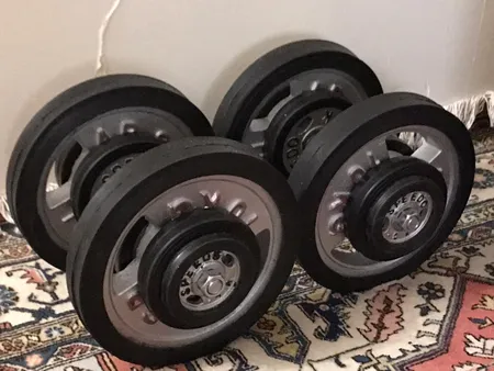 دمبل مدل A1 وزن 10 کیلوگرمی بسته 2 عددی