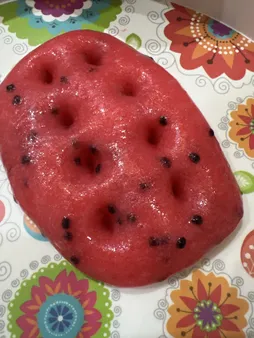 ژل بازی اسلایم تپلی مدل هندوانه کد S200