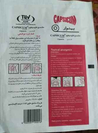 چسب ضد درد بهنوار مدل DZ01
