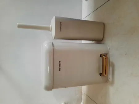 ست سطل و فرچه همارا طرح مربع مدل پدالی