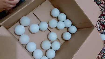 توپ پینگ پنگ کد 012 بسته 6 عددی