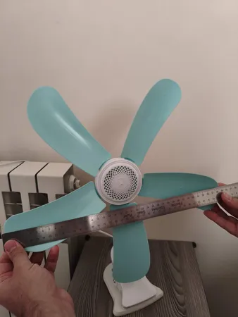 پنکه رومیزی مدل گیره ای پنج پره