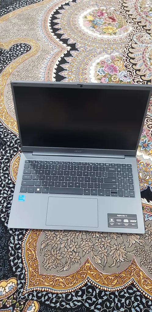 لپ تاپ 15.6 اینچی ایسر مدل Aspire Lite AL15-31P-C3W5-Celeron N4500-8GB LPDDR4-512GB SSD-IPS - کاستوم شده