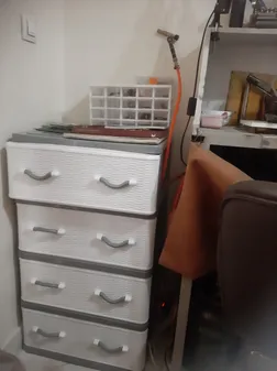 فایل کشویی الوند پلاستیک طرح حصیری کد 404