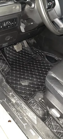 کفپوش پنج بعدی خودرو مدل چرم مناسب برای فیدلیتی پرایم 7نفره