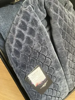 حوله پالتویی هنرمند مدل آجری سایز ۱۲۵