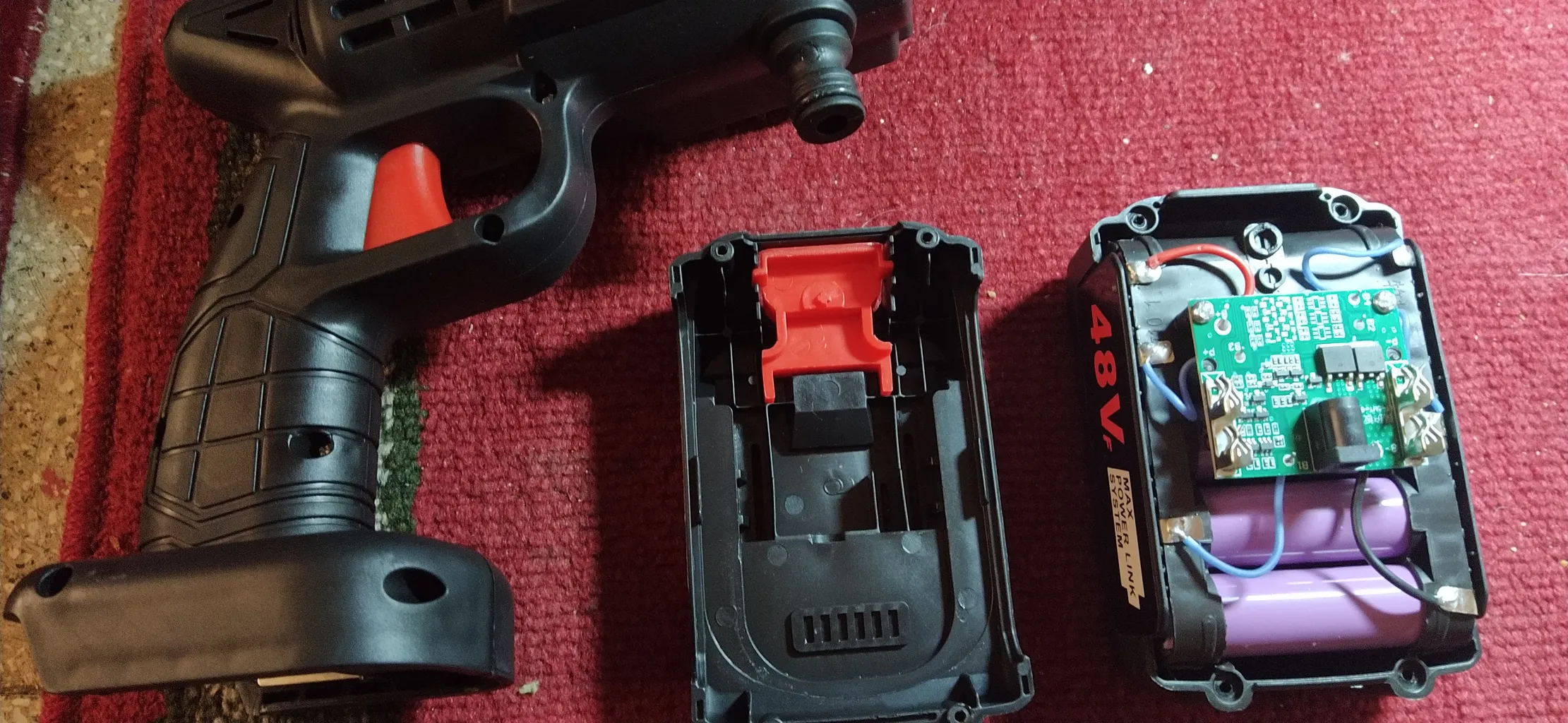 کارواش شارژی مدل cleaning gun