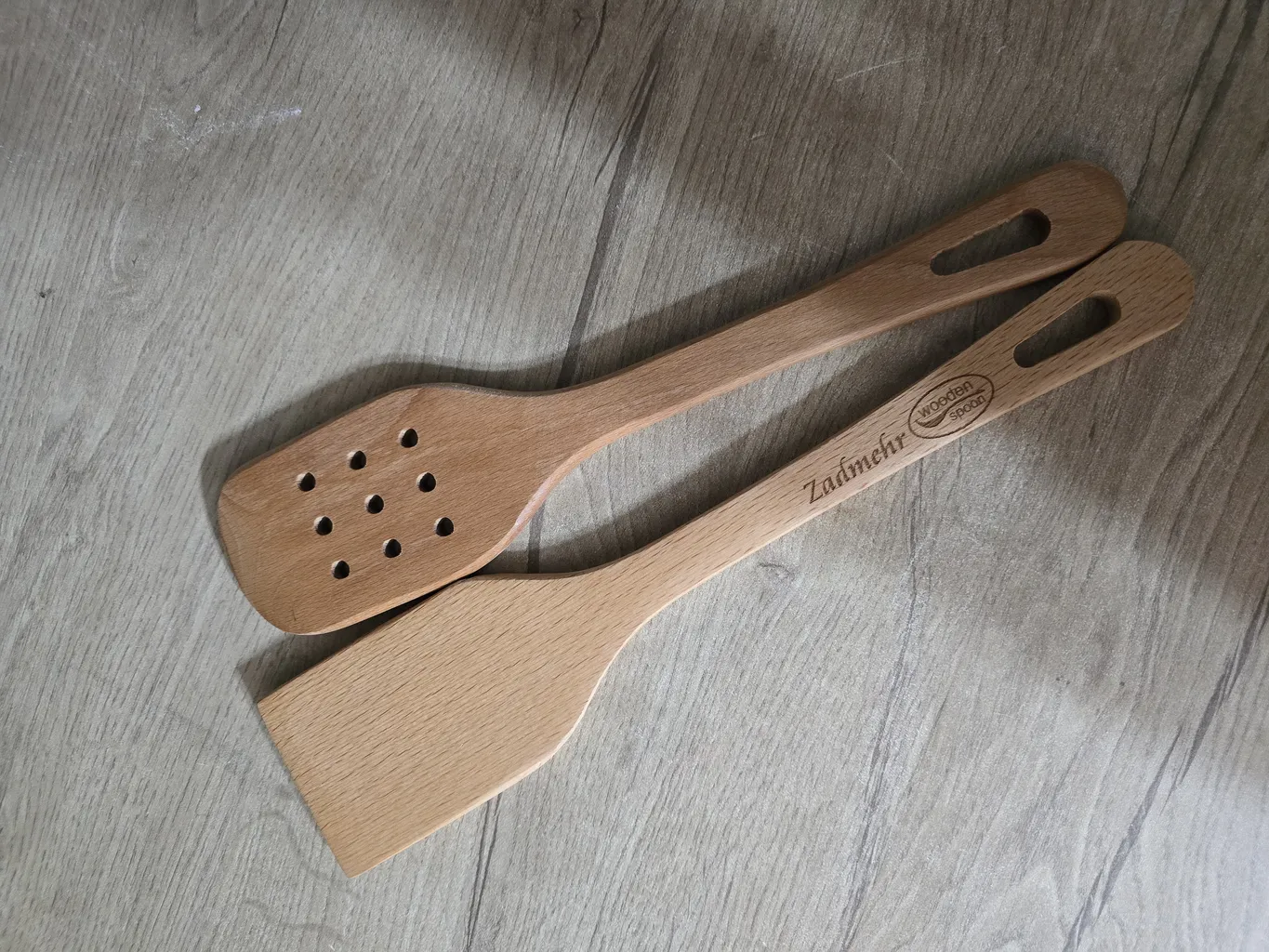 کفگیر چوبی زادمهر مدل راش کد k2365