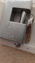 قفل کتابی آرش مدل 12123