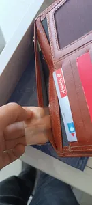 تجریه خرید کیف پول مردانه چرم بارز مدل DM73