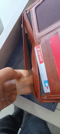کیف پول مردانه چرم بارز مدل DM73