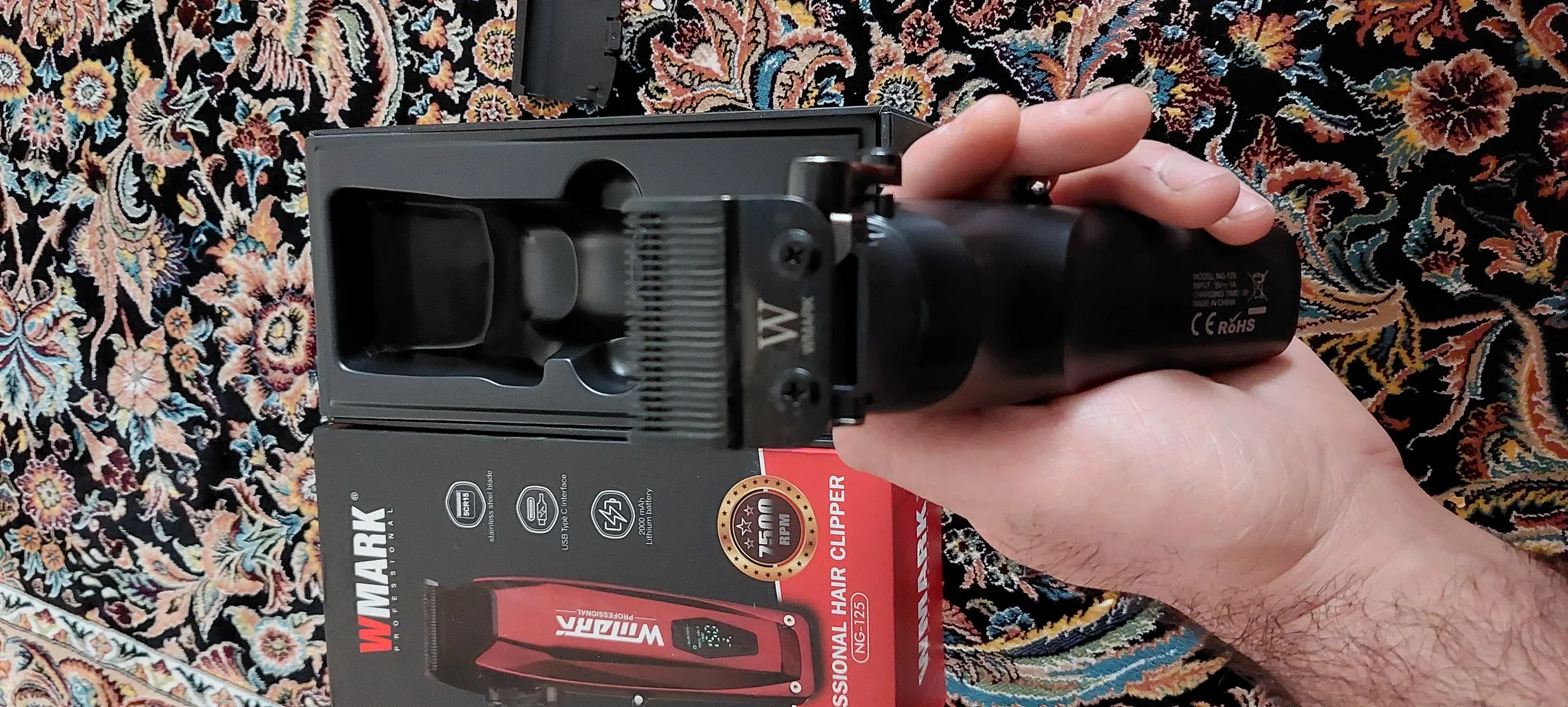 ماشین اصلاح موی سر و صورت دبلیو مارک مدل NG-125