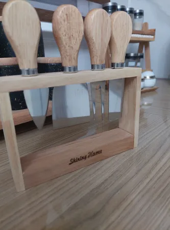 ست کارد صبحانه خوری 5 پارچه مدل بامبو