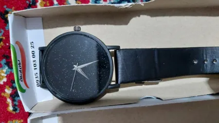 ساعت مچی عقربه ای مدل کهکشان کد B2020