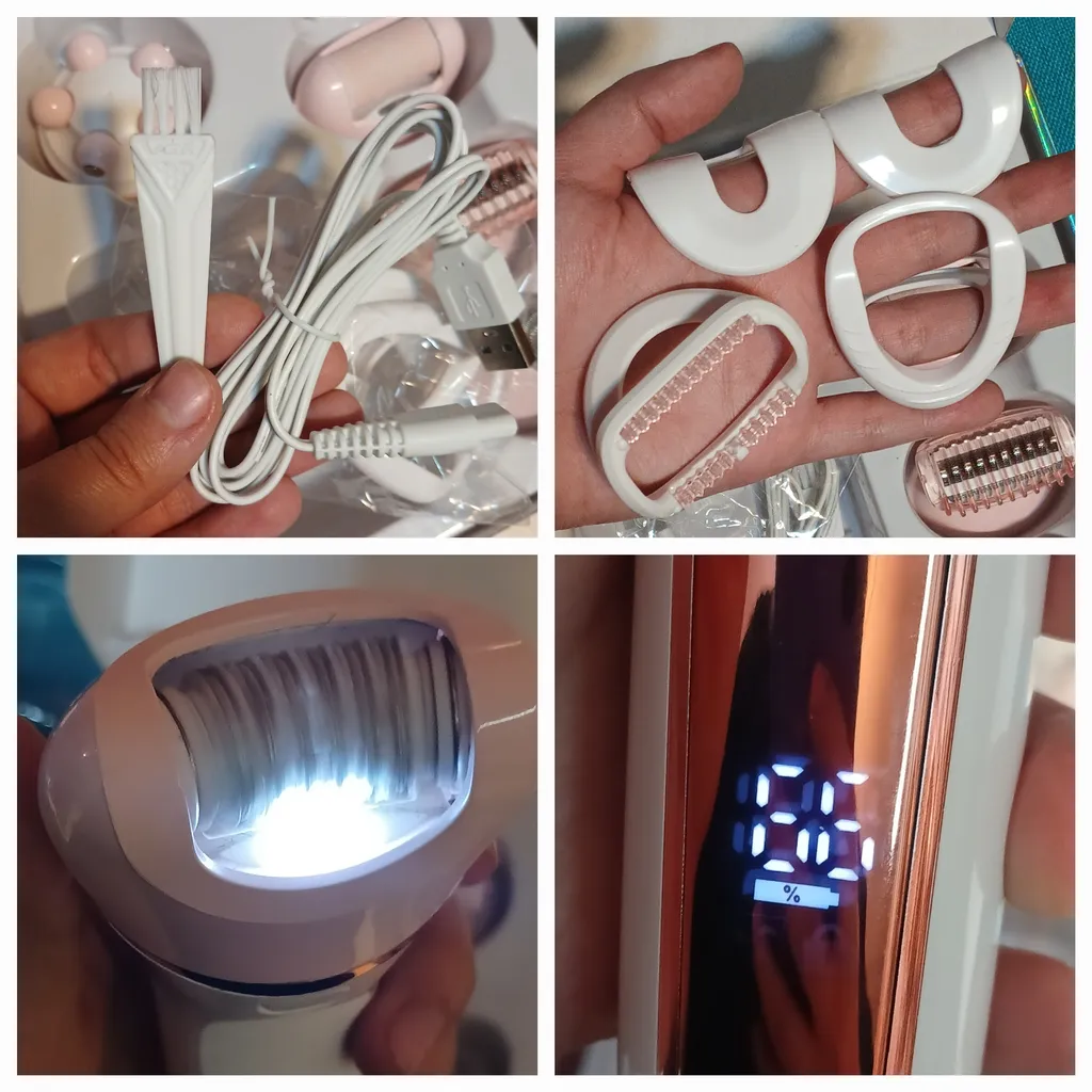 ست اصلاح موی بدن بانوان وی جی ار مدل V-733