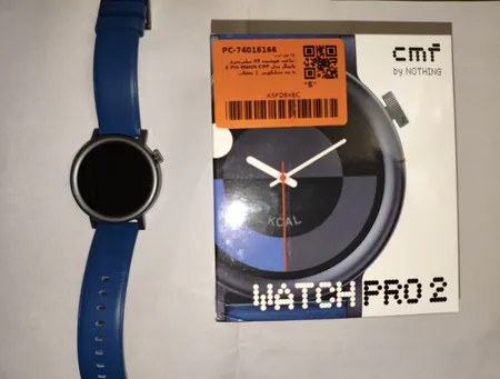 ساعت هوشمند 45 میلی‌متری ناتینگ مدل CMF Watch Pro 2 با بند سیلیکونی