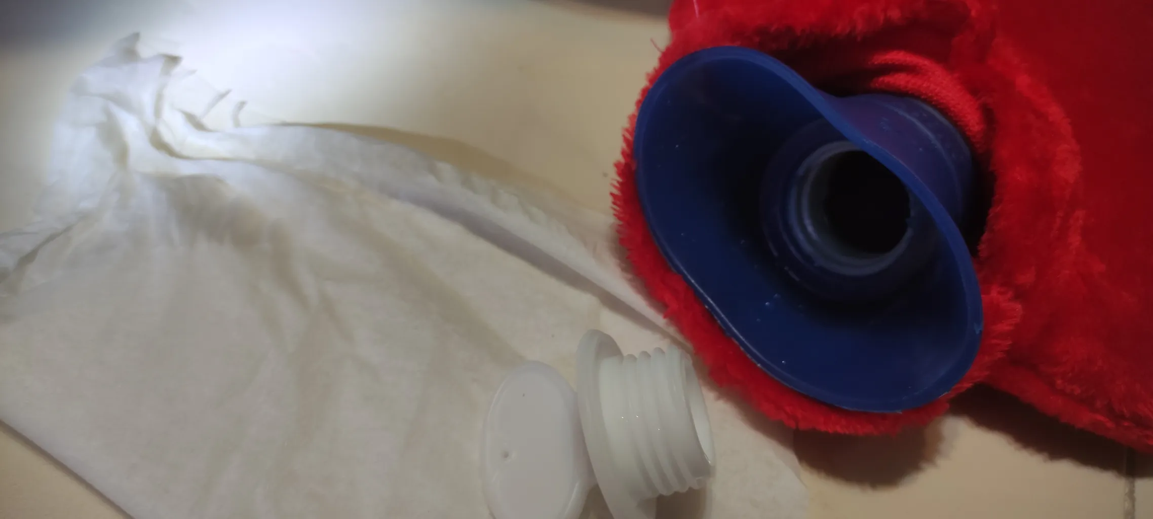 کیسه آب گرم مدل روکش دار  002