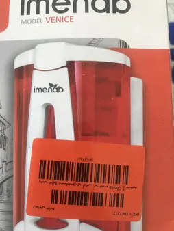 پمپ مایع دستشویی ایمن آب مدل Gloria