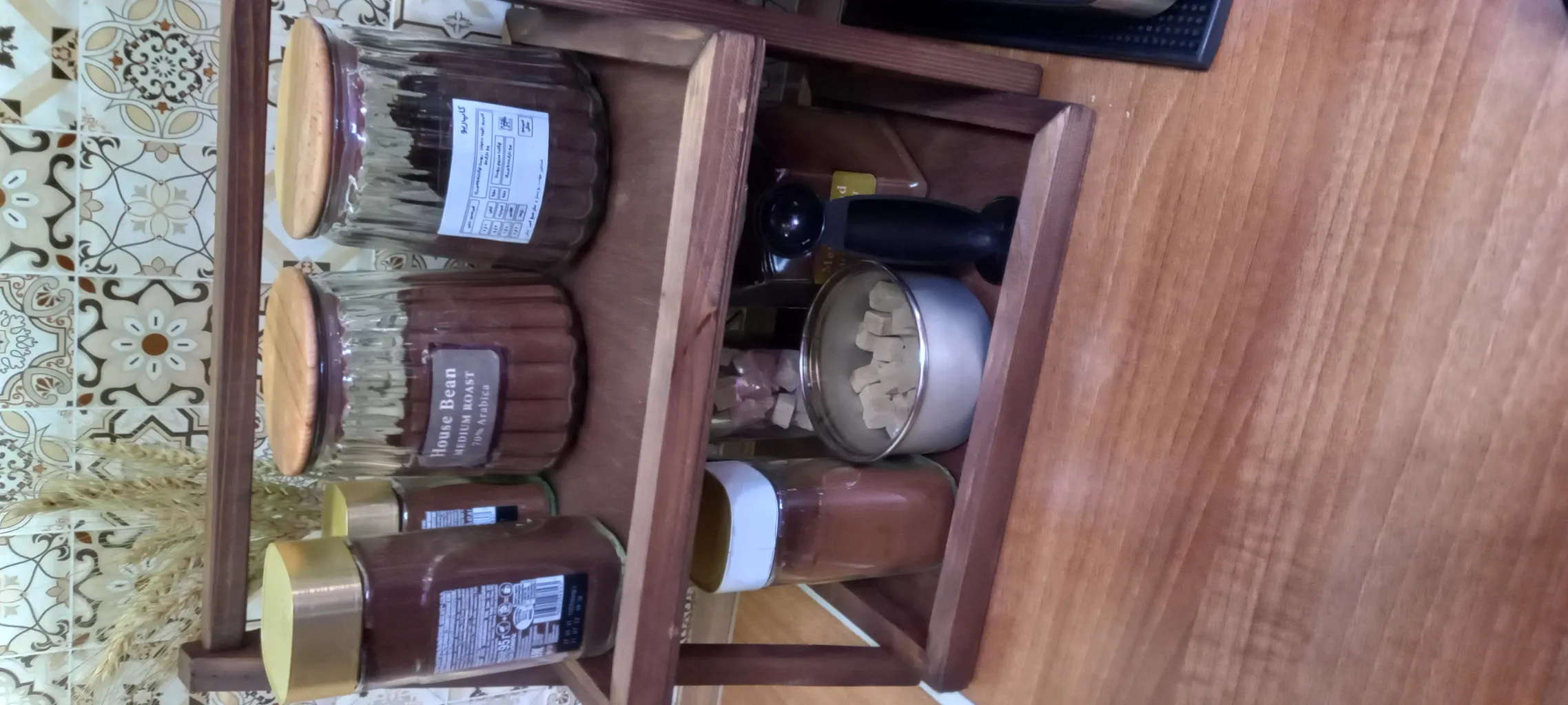 استند جا ادویه ای مدل دو طبقه 2626