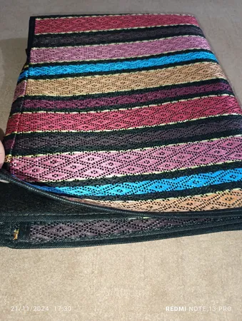 زیرانداز سفری 8 نفره طرح جاجیم مدل 06