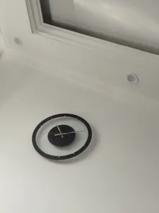 تجریه خرید ساعت دیواری الیکسار مدل الماس کد M25