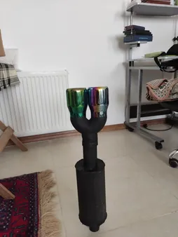 منبع اگزوز خودرو مدل 700 RT