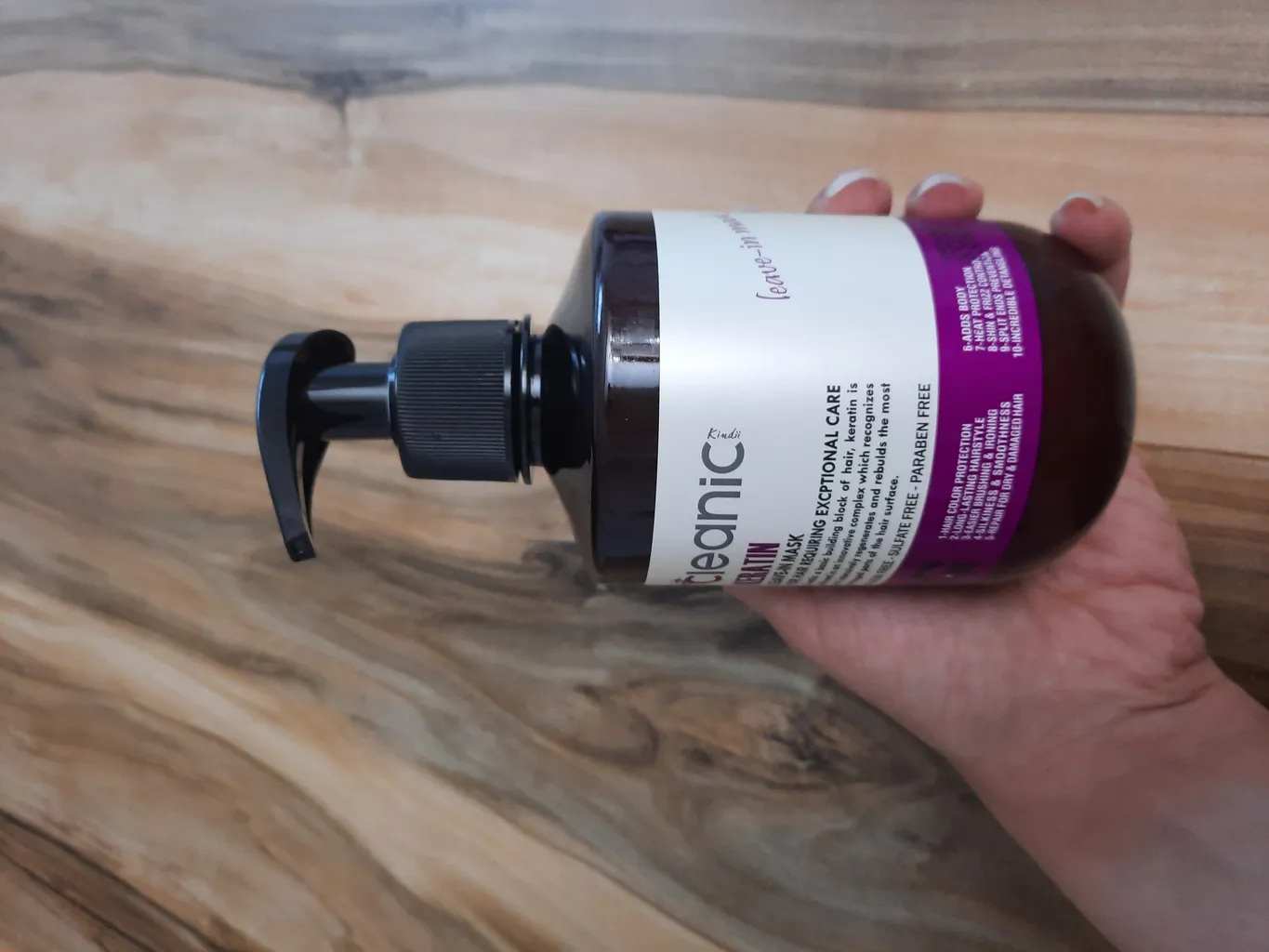 ماسک مو کلینیک کیندی مدل کراتین حجم 350 میلی لیتر