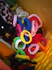 تجریه خرید کش مو دخترانه آی جواهر مدل K103 مجموعه 50 عددی