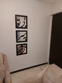 تابلو آینه ایدلیک مدل بی تو کد 40 مجموعه 3 عددی