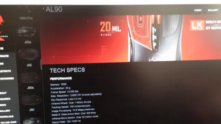 ماوس مخصوص بازی ای فورتک مدل A90