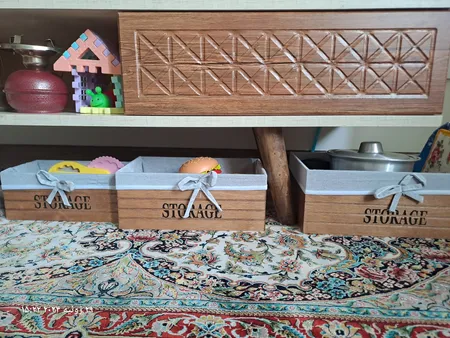 باکس نظم دهنده مدل storage مجموعه 3 عددی