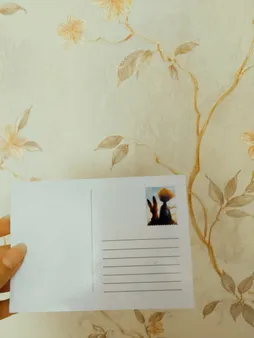 کارت پستال ماسا دیزاین طرح شازده کوچولو کد postv12