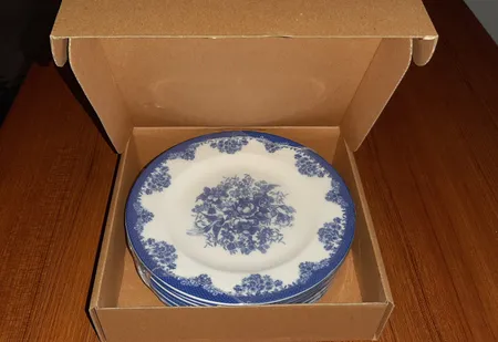 پیش دستی چینی زرین ایران مدل ایتالیا 19 فلورانس درجه یک بسته 6 عددی