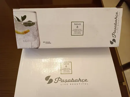 لیوان پاشاباغچه مدل نواا کد 420154 بسته 6  عددی