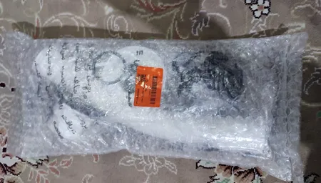 سیفون روشویی محک مدل لوله کششی کد 303