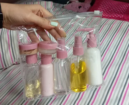 محفظه نگهداری کرم وسونکو مدل مسافرتی بسته 9 عددی