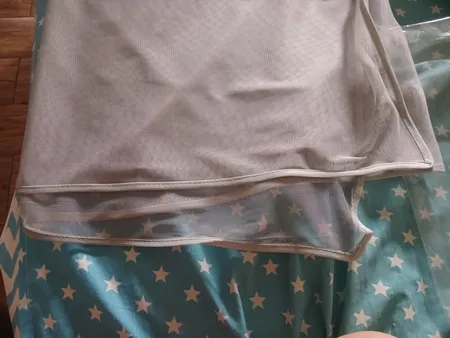 شال زنانه مدل ساده حریر توری نازک