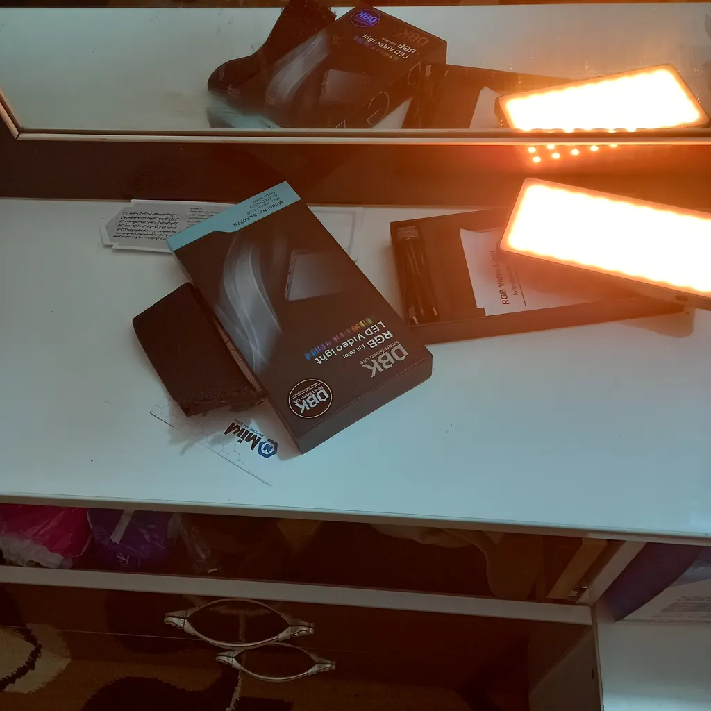 نور ثابت اس ام دی دی بی کی مدل DBK RGB BGD027 LED Panel