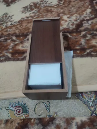 جعبه دستمال کاغذی مدل رایکا