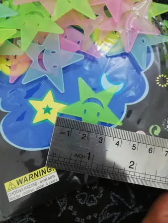 استیکر کودک طرح ستاره شب تاب کد 4CS بسته 60 عددی