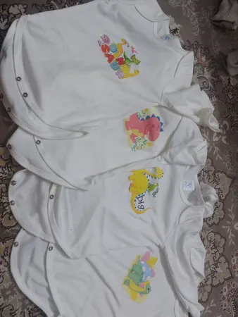 بادی نوزادی نیل کوک مدل DINO PARK مجموعه 4 عددی