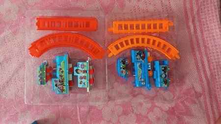 قطار اسباب بازی مدل سگ های نگهبان