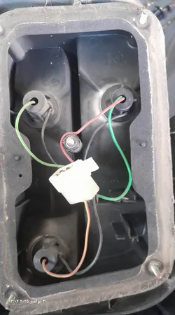 چراغ جلو و چراغ عقب فن آوران پرتو الوند مدل RADFAR 131 مناسب برای پراید 131 بسته 4 عددی